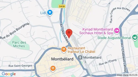 Apartments for rent i Versailles - kort over placeringen