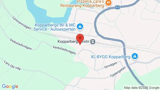 Apartments for rent i Ljusnarsberg - kort over placeringen