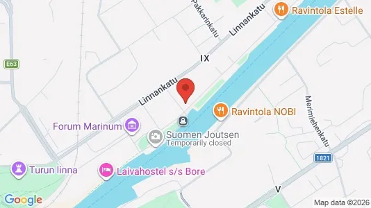 Apartments for rent i Turku - kort over placeringen