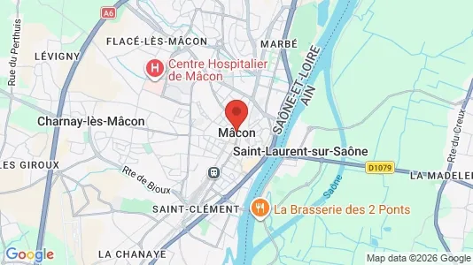 Apartments for rent in Mâcon - Photo from Google Street View