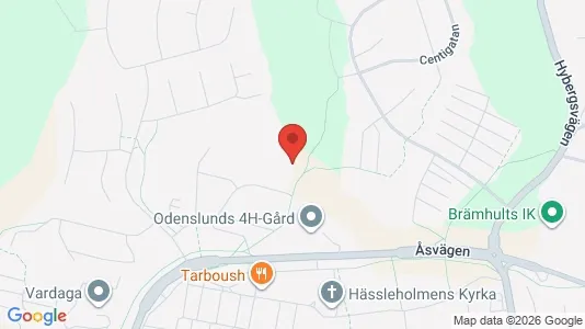 Apartments for rent i Borås - kort over placeringen