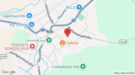Apartments for rent i Bischofstetten - kort over placeringen