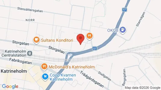 Apartments for rent i Katrineholm - kort over placeringen