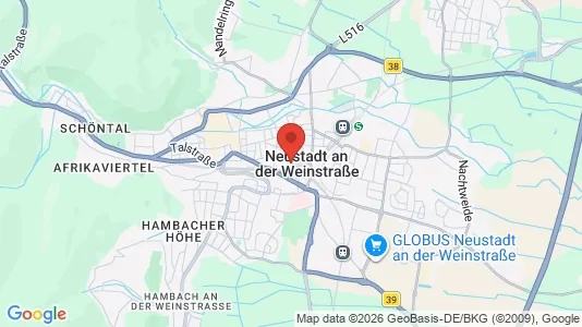 Apartments for rent in Neustadt an der Weinstraße - Photo from Google Street View