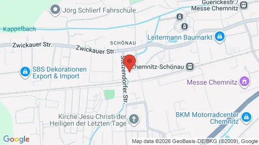 Apartments for rent in Chemnitz - Photo from Google Street View