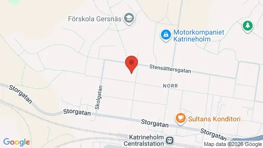 Apartments for rent i Katrineholm - kort over placeringen