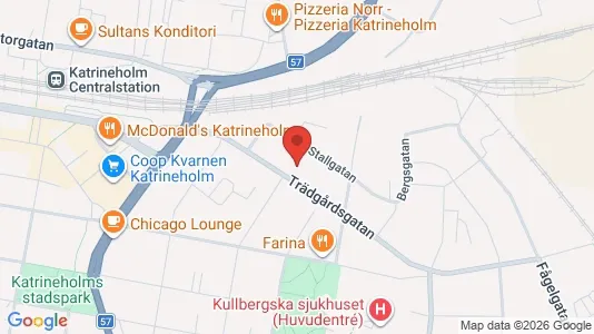 Apartments for rent i Katrineholm - kort over placeringen