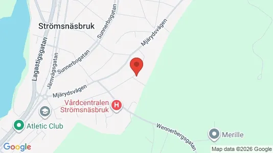 Apartments for rent i Markaryd - kort over placeringen