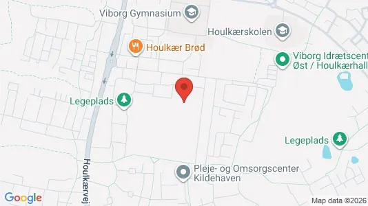Apartments for rent i Viborg - kort over placeringen