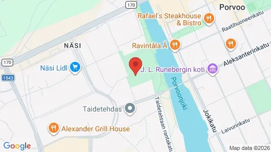 Apartments for rent i Porvoo - kort over placeringen