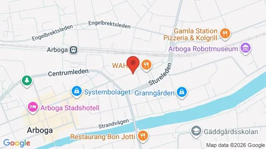 Apartments for rent i Arboga - kort over placeringen