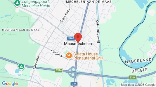 Apartments for rent i Maasmechelen - kort over placeringen