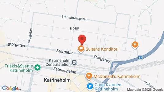 Apartments for rent i Katrineholm - kort over placeringen