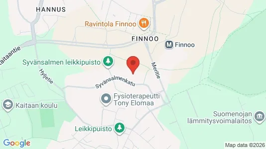Apartments for rent i Espoo - kort over placeringen