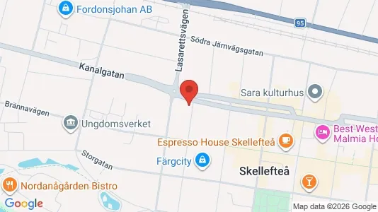 Apartments for rent in Skellefteå - Photo from Google Street View