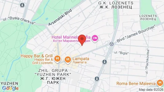 Apartments for rent i Tsarevo - kort over placeringen