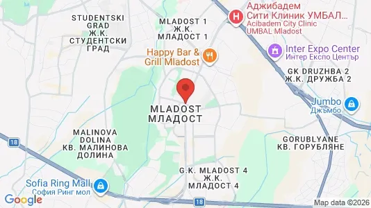 Houses for rent in Sofia Mladost - Photo from Google Street View
