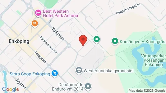 Apartments for rent i Enköping - kort over placeringen