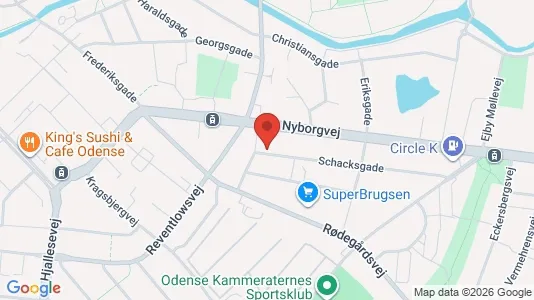 Apartments for rent in Odense C - Photo from Google Street View