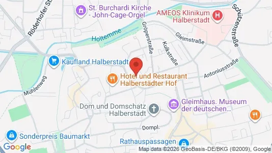 Apartments for rent i Harz - kort over placeringen