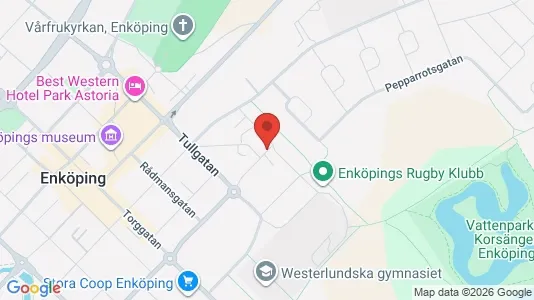 Apartments for rent i Enköping - kort over placeringen