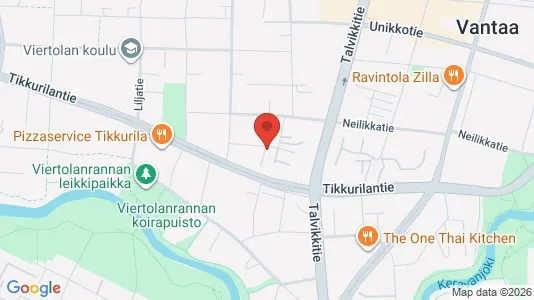 Apartments for rent i Vantaa - kort over placeringen