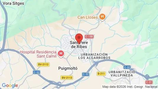 Houses for rent in Sant Pere de Ribes - Photo from Google Street View