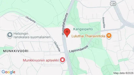Apartments for rent i Helsinki Läntinen - kort over placeringen