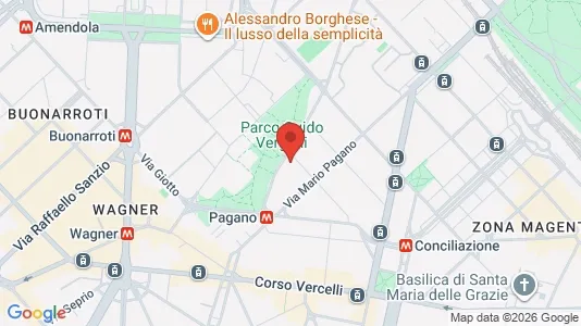 Apartments for rent i Milano Zona 1 - Centro storico - kort over placeringen