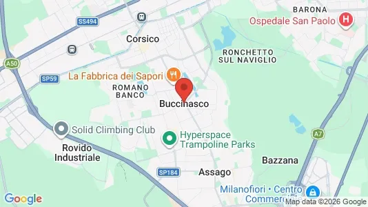 Apartments for rent i Buccinasco - kort over placeringen