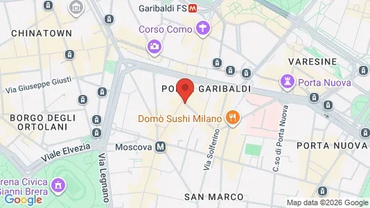 Apartments for rent i Milano Zona 1 - Centro storico - kort over placeringen