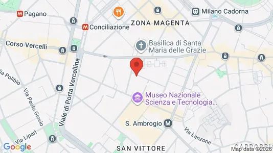 Apartments for rent i Milano Zona 1 - Centro storico - kort over placeringen