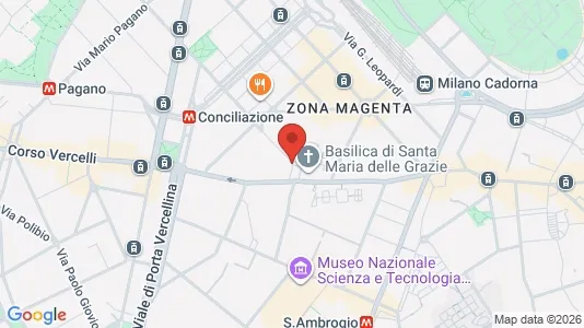Apartments for rent i Milano Zona 1 - Centro storico - kort over placeringen