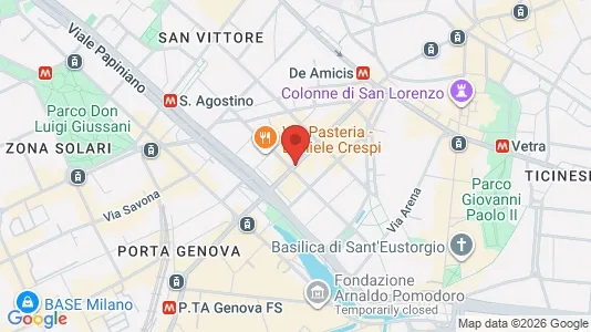 Apartments for rent i Milano Zona 1 - Centro storico - kort over placeringen