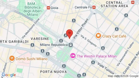 Apartments for rent i Milano Zona 2 - Stazione Centrale, Gorla, Turro, Greco, Crescenzago - kort over placeringen