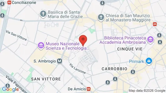 Apartments for rent i Milano Zona 1 - Centro storico - kort over placeringen