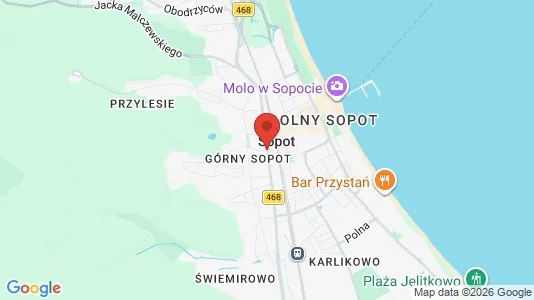 Apartments for rent in Sopot - Photo from Google Street View