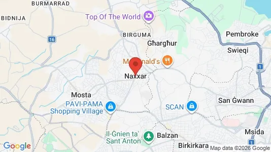 Houses for rent i Il-Naxxar - kort over placeringen