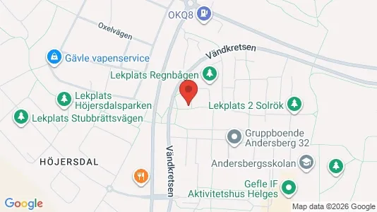 Apartments for rent i Gävle - kort over placeringen