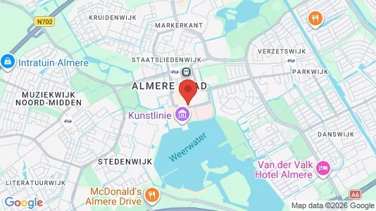 Apartments for rent i Amsterdam Zuideramstel - kort over placeringen