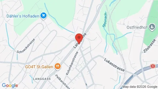 Apartments for rent in Sankt Gallen - Photo from Google Street View