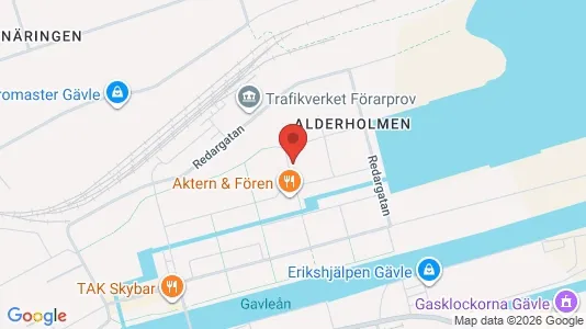 Apartments for rent i Gävle - kort over placeringen