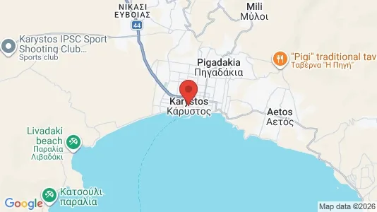 Apartments for rent in Karystos - Photo from Google Street View