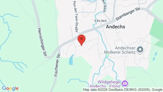 Apartments for rent i Starnberg - kort over placeringen