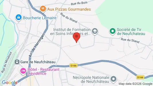 Apartments for rent i Rouen - kort over placeringen
