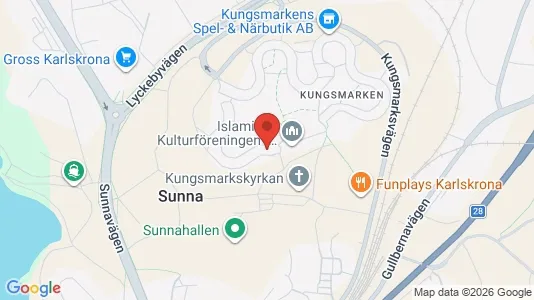 Apartments for rent i Karlskrona - kort over placeringen