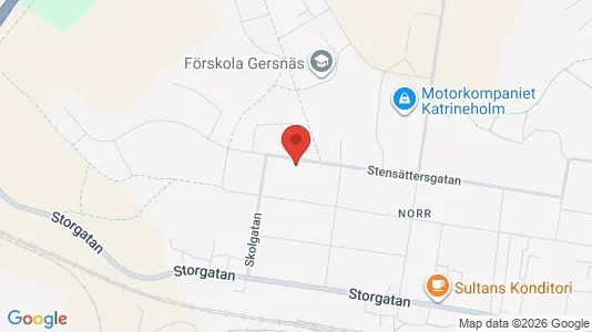 Apartments for rent i Katrineholm - kort over placeringen