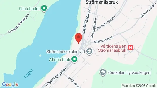 Apartments for rent i Markaryd - kort over placeringen
