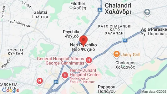 Apartments for rent in Neo Psychiko - Photo from Google Street View