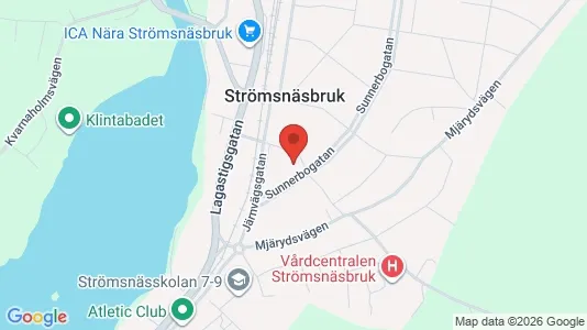 Apartments for rent i Markaryd - kort over placeringen